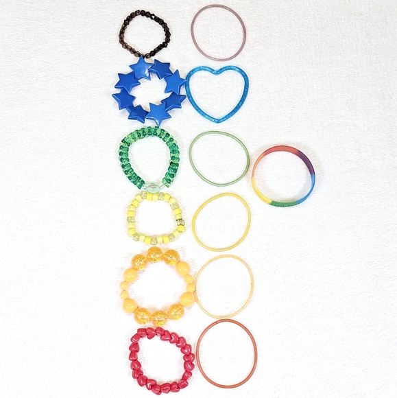 Bundle of 13 Bracelets - Rainbow Set - Picture 7 of 9